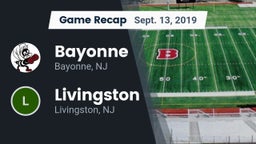 Recap: Bayonne  vs. Livingston  2019