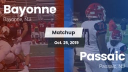 Matchup: Bayonne  vs. Passaic  2019