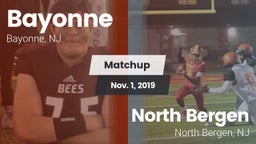 Matchup: Bayonne  vs. North Bergen  2019