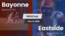 Matchup: Bayonne  vs. Eastside  2020
