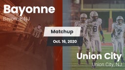 Matchup: Bayonne  vs. Union City  2020