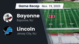 Recap: Bayonne  vs. Lincoln  2020