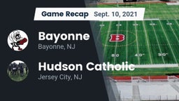 Recap: Bayonne  vs. Hudson Catholic  2021