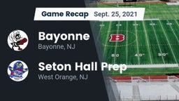 Recap: Bayonne  vs. Seton Hall Prep  2021