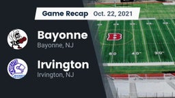 Recap: Bayonne  vs. Irvington  2021