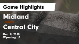 Midland  vs Central City  Game Highlights - Dec. 8, 2018