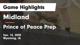 Midland  vs Prince of Peace Prep  Game Highlights - Jan. 14, 2020