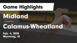 Midland  vs Calamus-Wheatland  Game Highlights - Feb. 4, 2020