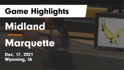 Midland  vs Marquette Game Highlights - Dec. 17, 2021