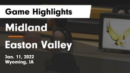 Midland  vs Easton Valley  Game Highlights - Jan. 11, 2022