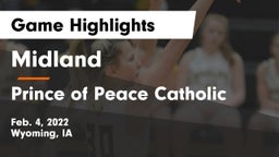 Midland  vs Prince of Peace Catholic  Game Highlights - Feb. 4, 2022