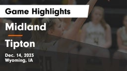 Midland  vs Tipton  Game Highlights - Dec. 14, 2023