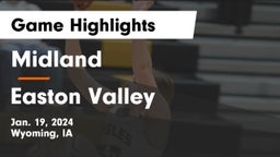 Midland  vs Easton Valley  Game Highlights - Jan. 19, 2024