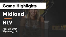 Midland  vs HLV  Game Highlights - Jan. 22, 2024