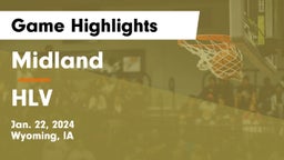 Midland  vs HLV  Game Highlights - Jan. 22, 2024