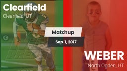 Matchup: Clearfield High vs. WEBER  2017