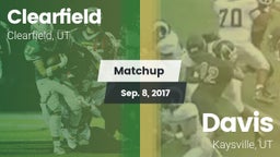 Matchup: Clearfield High vs. Davis  2017