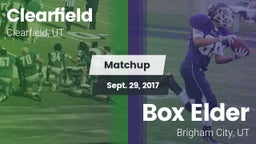 Matchup: Clearfield High vs. Box Elder  2017