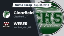 Recap: Clearfield  vs. WEBER  2018