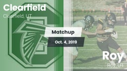 Matchup: Clearfield High vs. Roy  2019