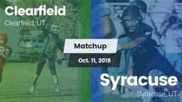 Matchup: Clearfield High vs. Syracuse  2019