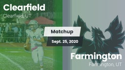 Matchup: Clearfield High vs. Farmington  2020