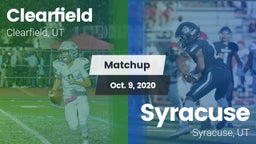 Matchup: Clearfield High vs. Syracuse  2020