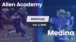 Matchup: Allen Academy High vs. Medina  2020