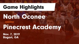 North Oconee  vs Pinecrest Academy  Game Highlights - Nov. 7, 2019