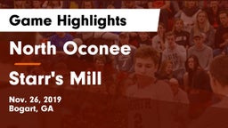 North Oconee  vs Starr's Mill  Game Highlights - Nov. 26, 2019