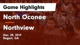 North Oconee  vs Northview  Game Highlights - Dec. 28, 2019