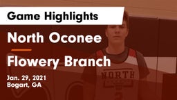 North Oconee  vs Flowery Branch  Game Highlights - Jan. 29, 2021