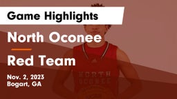 North Oconee  vs Red Team Game Highlights - Nov. 2, 2023