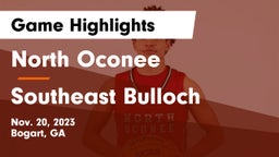 North Oconee  vs Southeast Bulloch  Game Highlights - Nov. 20, 2023