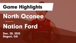 North Oconee  vs Nation Ford  Game Highlights - Dec. 28, 2023