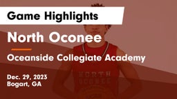 North Oconee  vs Oceanside Collegiate Academy Game Highlights - Dec. 29, 2023