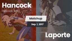 Matchup: Hancock  vs. Laporte 2017