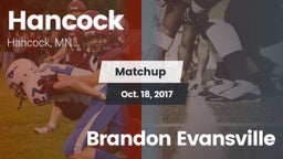 Matchup: Hancock  vs. Brandon Evansville 2017