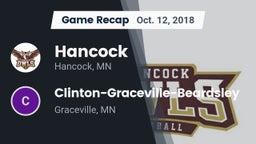 Recap: Hancock  vs. Clinton-Graceville-Beardsley  2018