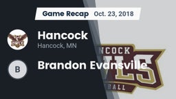 Recap: Hancock  vs. Brandon Evansville 2018