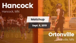 Matchup: Hancock  vs. Ortonville  2019