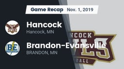 Recap: Hancock  vs. Brandon-Evansville  2019