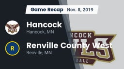 Recap: Hancock  vs. Renville County West  2019