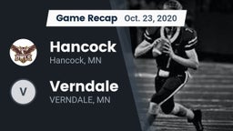 Recap: Hancock  vs. Verndale  2020