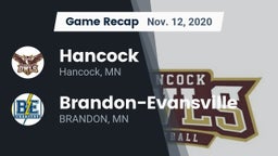 Recap: Hancock  vs. Brandon-Evansville  2020