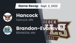Recap: Hancock  vs. Brandon-Evansville  2022