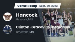 Recap: Hancock  vs. Clinton-Graceville-Beardsley  2022