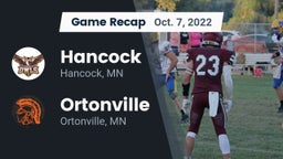 Recap: Hancock  vs. Ortonville  2022