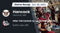 Recap: Hancock  vs. Otter Tail Central co-op [Battle Lake HS] 2023