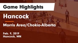 Hancock  vs Morris Area/Chokio-Alberta Game Highlights - Feb. 9, 2019